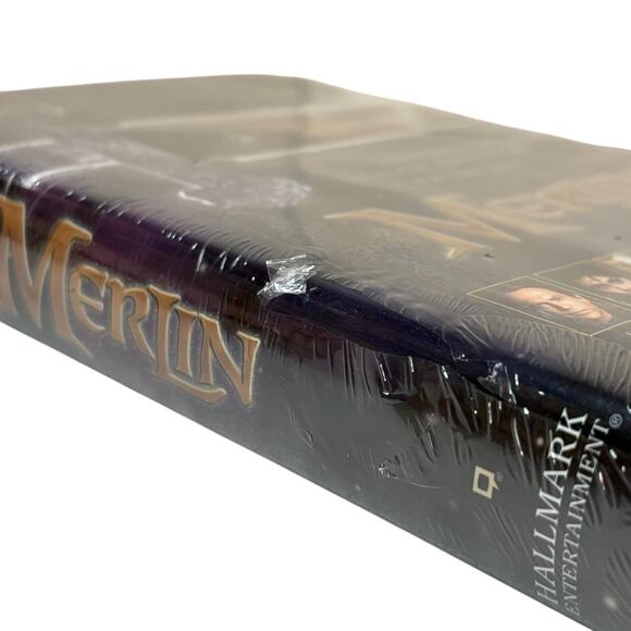 SEALED VTG "Merlin" (VHS, 1998) Hallmark Entertainment Fantasy Tape BRAND NEW - Picture 13 of 14